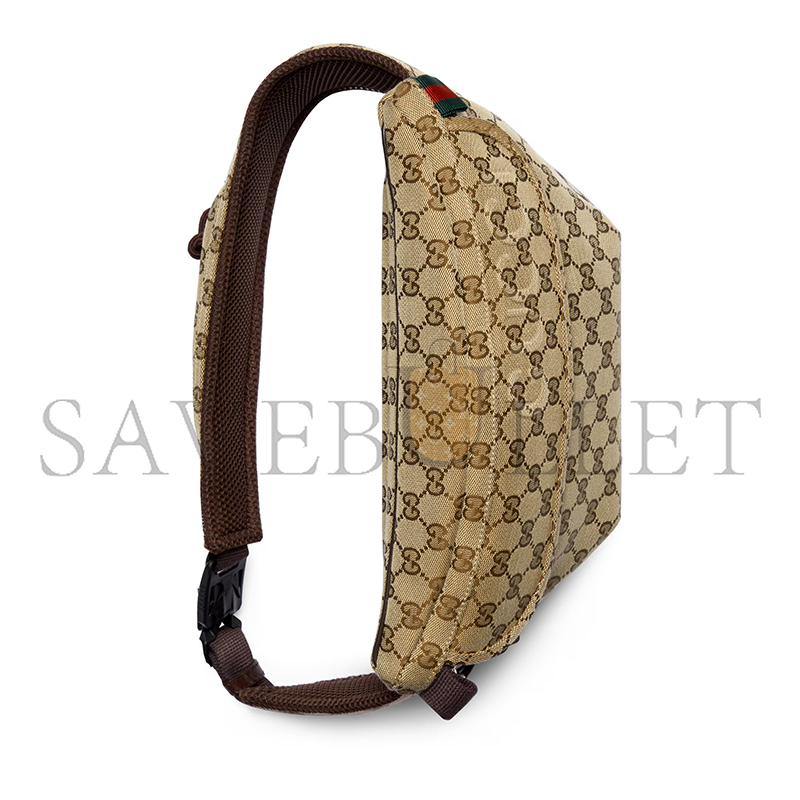 G*u*i gg canvas large belt bag 804262 (32*17*5cm)